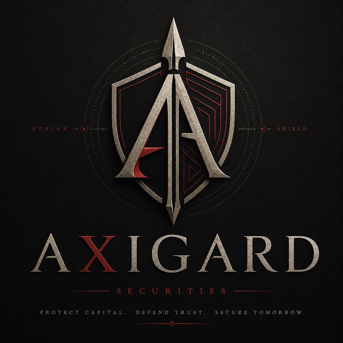 Axigard Securities, the spear through the shield. Protect capital. Defend trust.